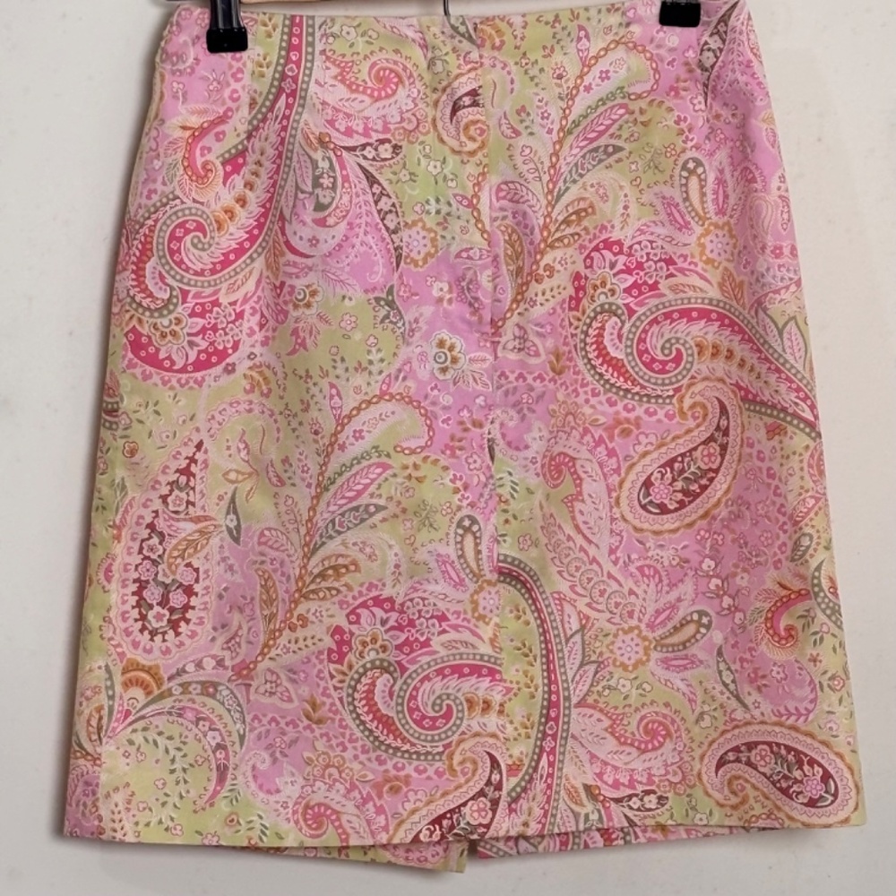 Talbot Petites Paisley Skirt